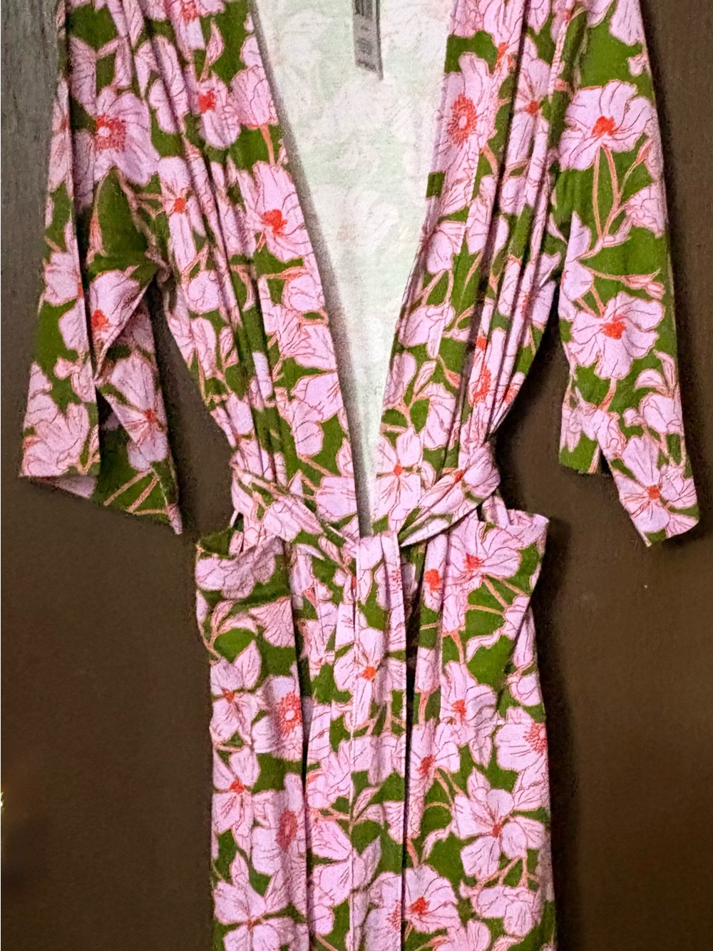 Vera Bradley - Floral Pink & Green Cotton Robe - Women’s Intimates - NWT